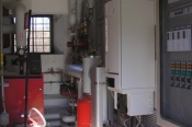 Centrale termica sede Parco dei Colli Bergamo.